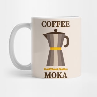 The Art of Moka: Italian Coffee Culture Mug